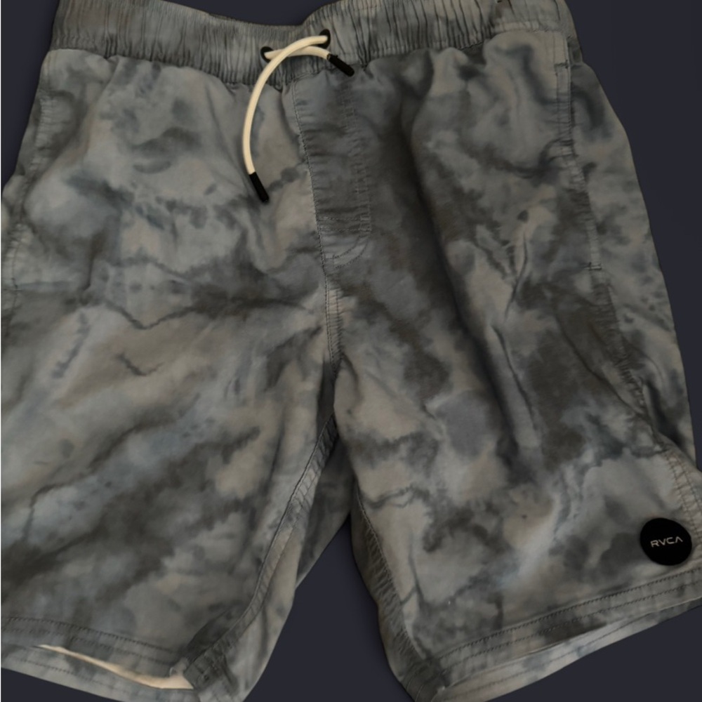 RVCA Men's Gray Swim and active shorts